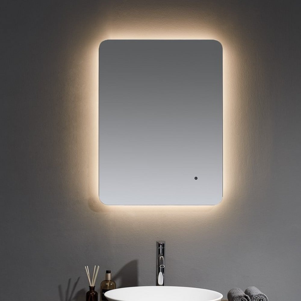 Calcot 600x800mm Back Lit - Frameless