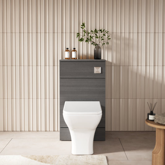 Hudson Reed Fusion 500mm Floor Standing Toilet Unit With Coordinating Top