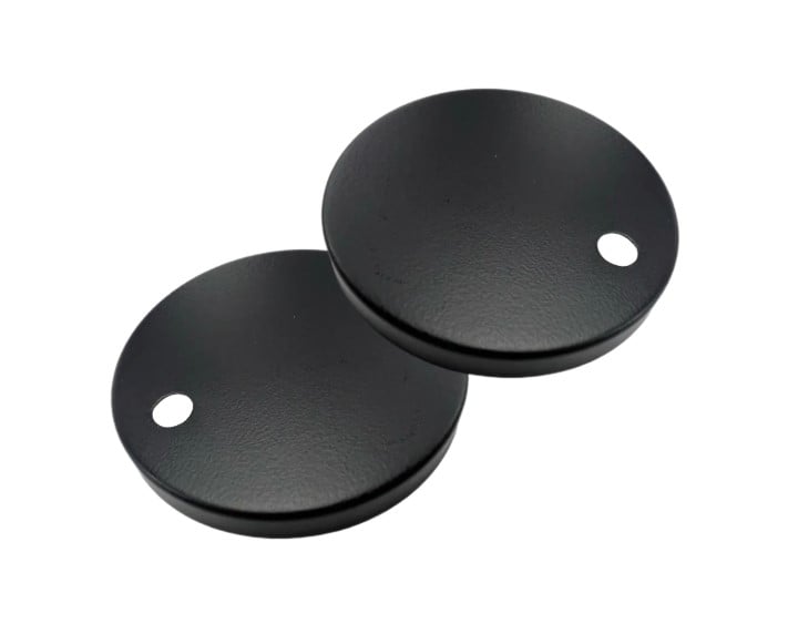 x2 CAPS Matt Black Cover Caps For Seat Hinges to suit SEA600OP / SEA601OP / SEA001UN / SEA002UN / SEA101D