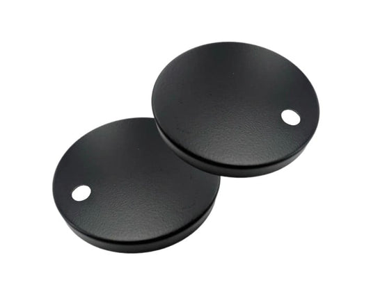 x2 CAPS Matt Black Cover Caps For Seat Hinges to suit SEA600OP / SEA601OP / SEA001UN / SEA002UN / SEA101D