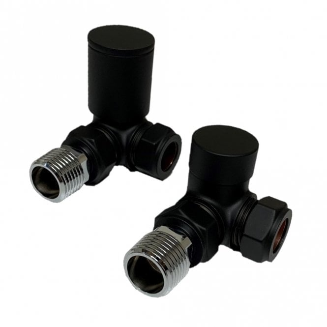 Corner Valve 15mm (Pair) - Black