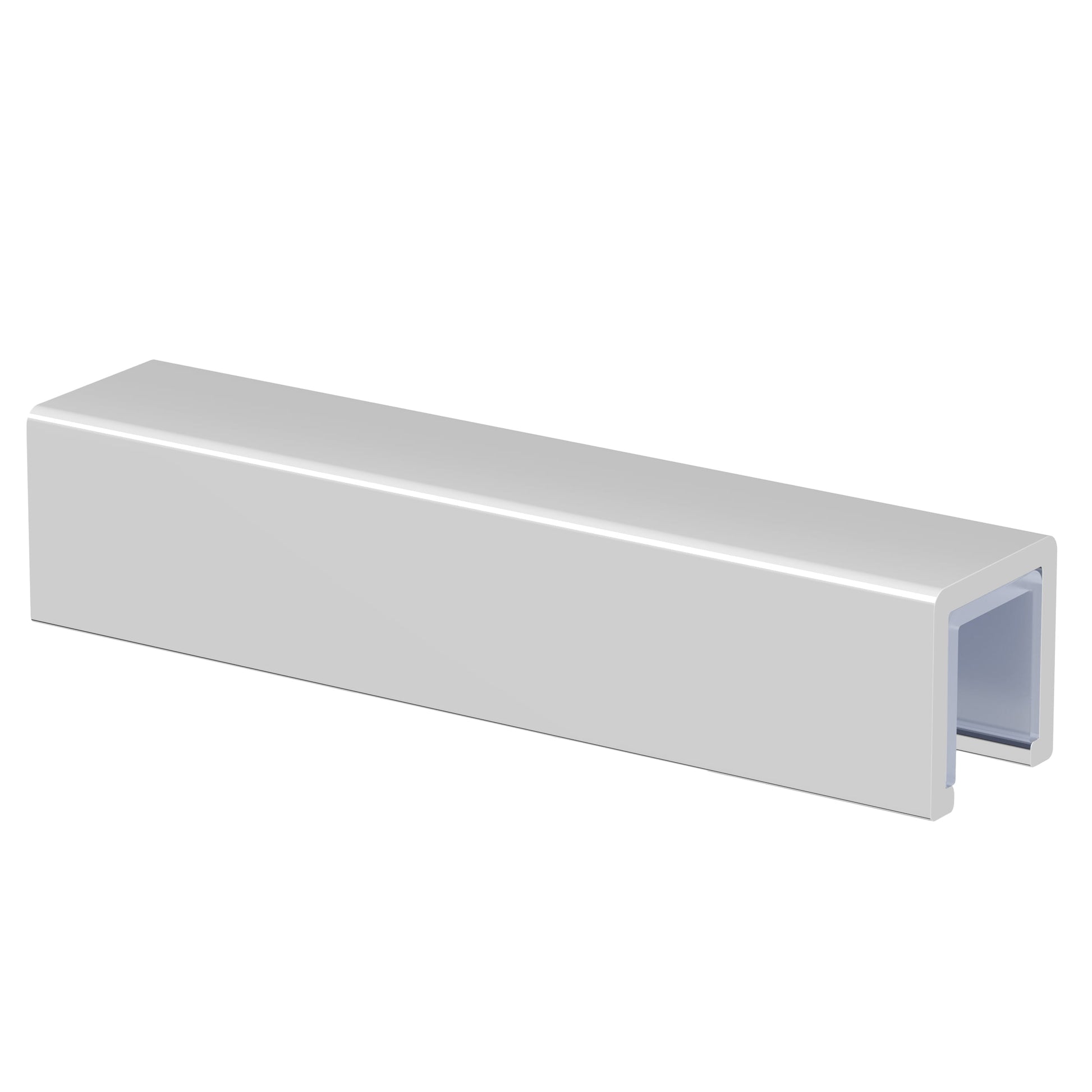 Wetroom Glass Decorative Edge 2mtr Chrome