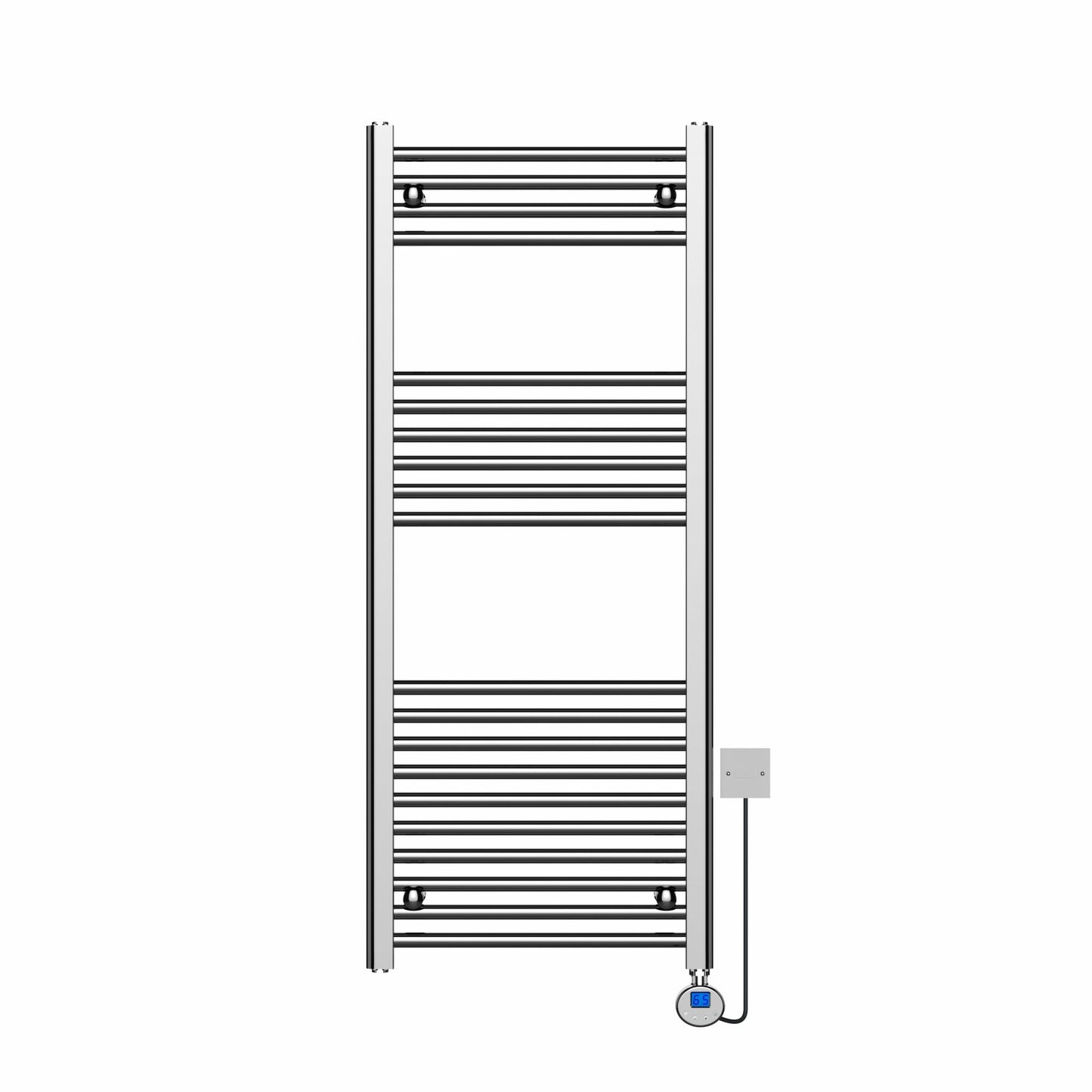 Electric Straight Towel Rail 500 x 800mm 150W Thermostatic