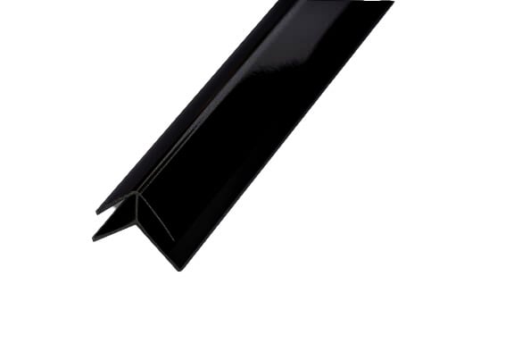 10mm External Corner Black