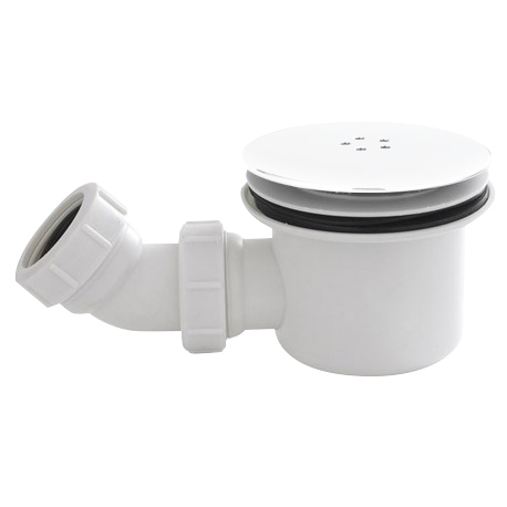 90mm Fast Flow Waste - White