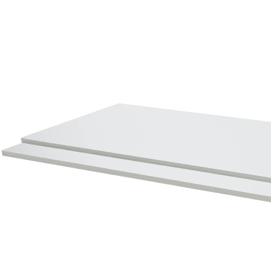 Purity 800mm 2 Piece End Panel White