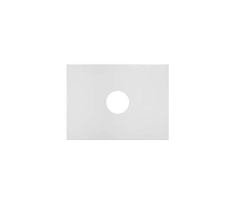 Purity 606x463mm Solid Surface Worktop White