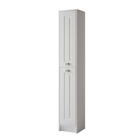 Astley Tall Side Unit Matt White