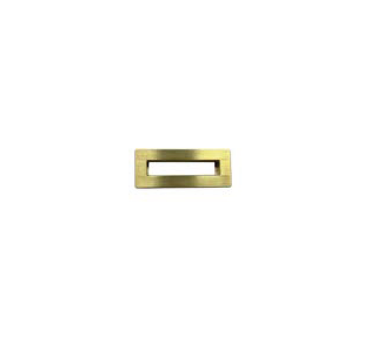 Fusion Overflow Cover Brushed Brass