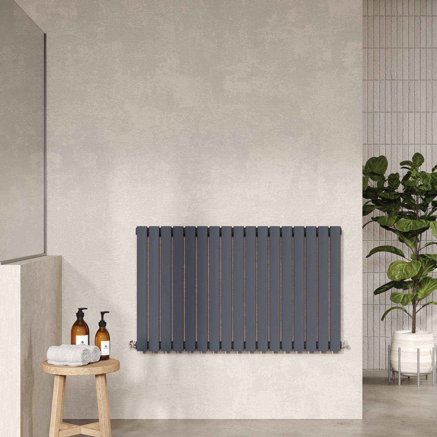 Horizontal Single Panel Radiator 600 x 992mm