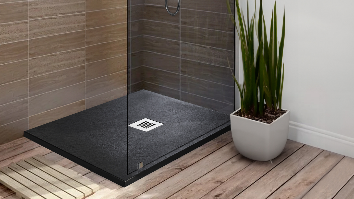 Stone Rectangle Tray - 1600x800mm Black
