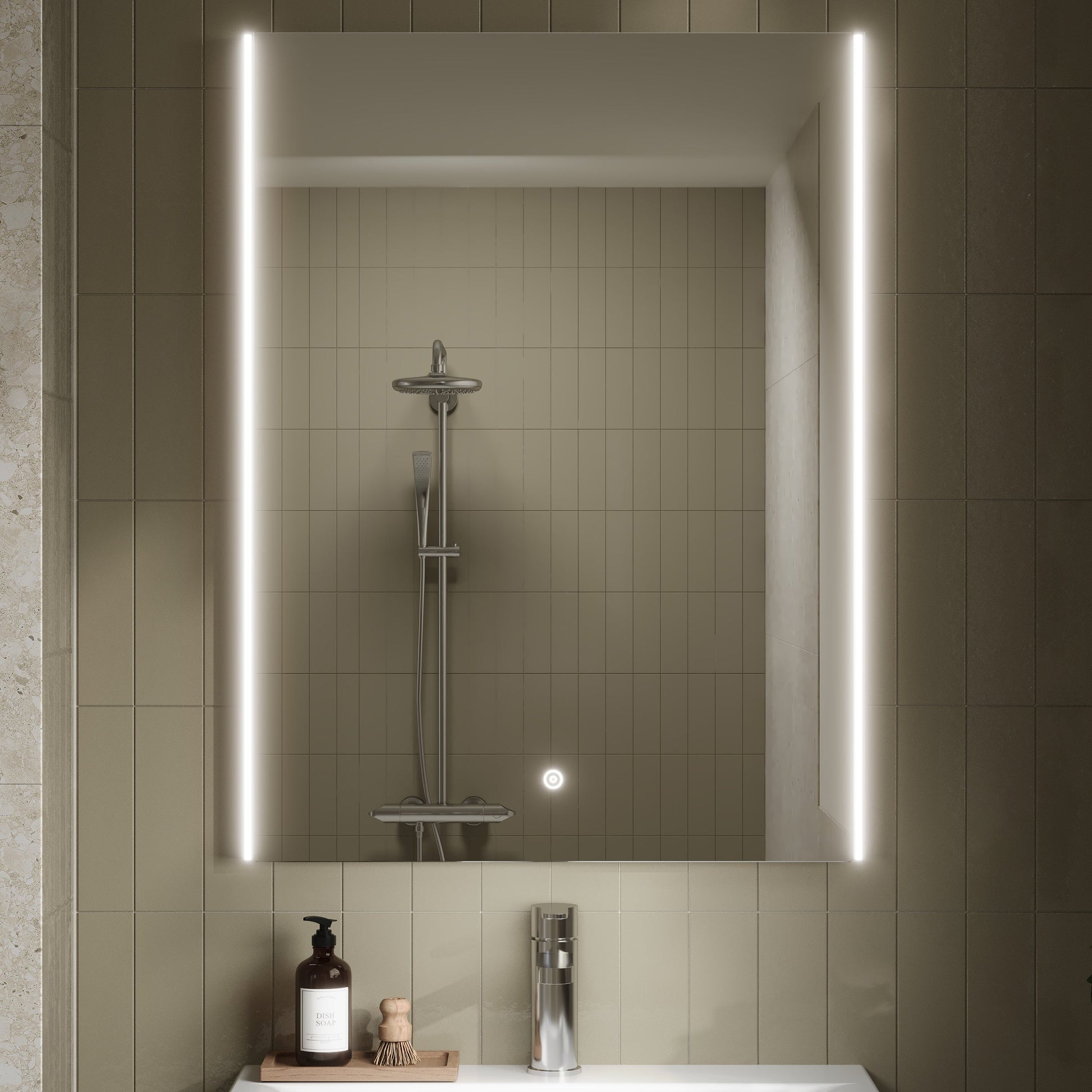 Cepheus 800mm x 600mm Ambient Touch Sensor Mirror