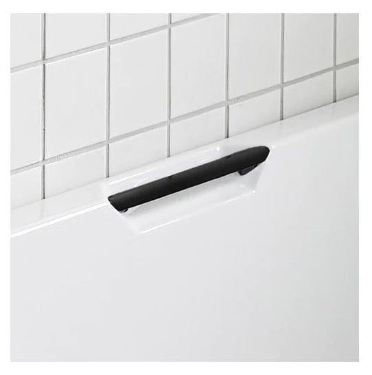 Luxe Integrated Grips Black (Pair)