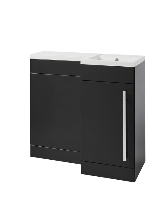 Matrix 900mm L Shaped Basin Right Hand