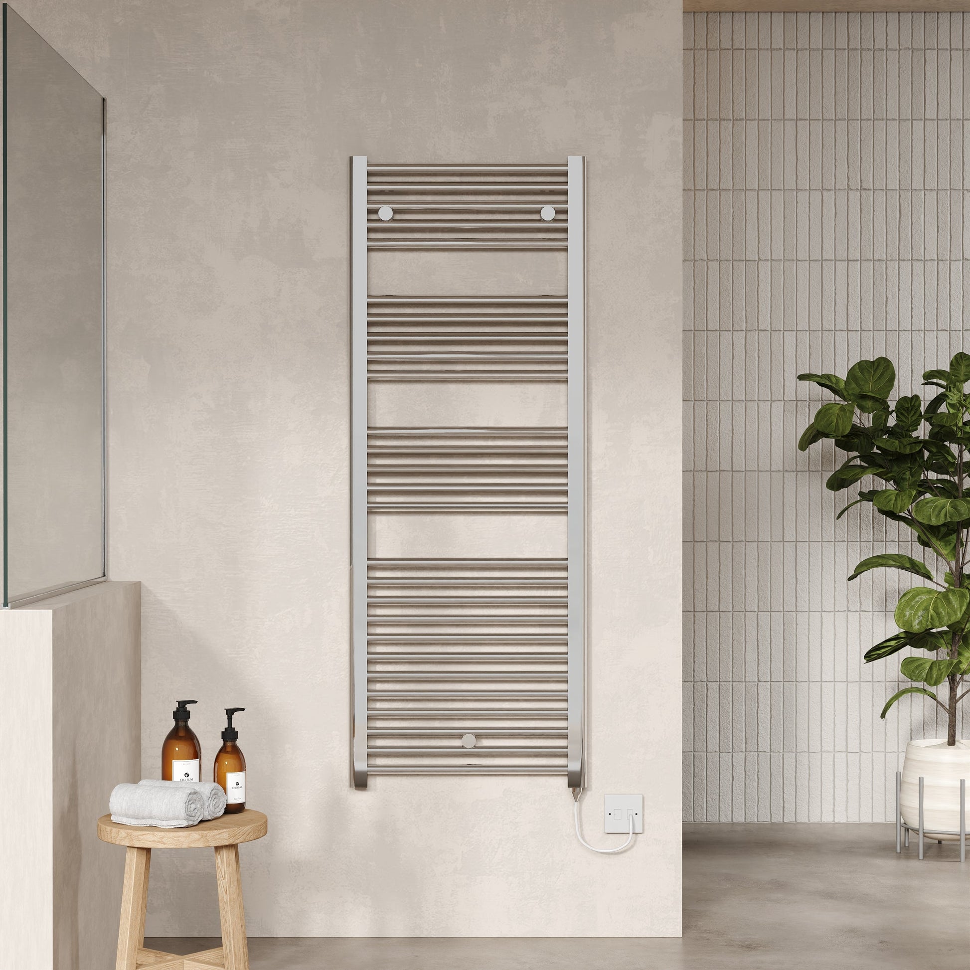 Electric Towel Rail 1375 x 480mm (500 Watt)