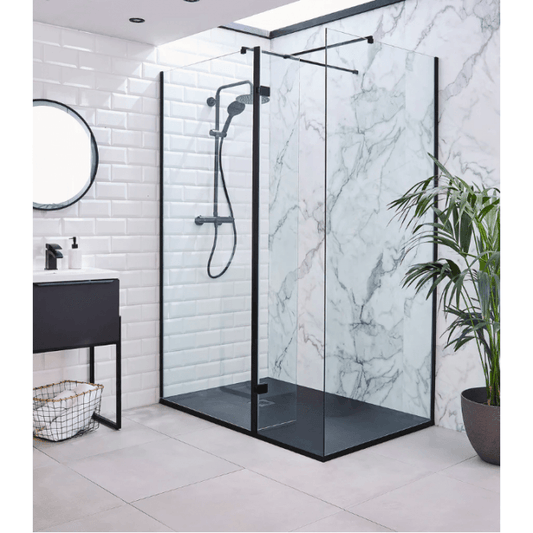 Nero Wetroom Profile Kit (Wall Profile & Bracing Bar)
