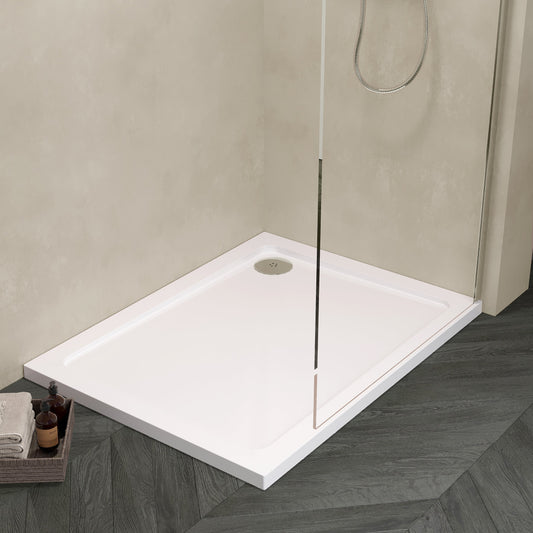 Rectangular Slimline Shower Tray 1000 x 760mm