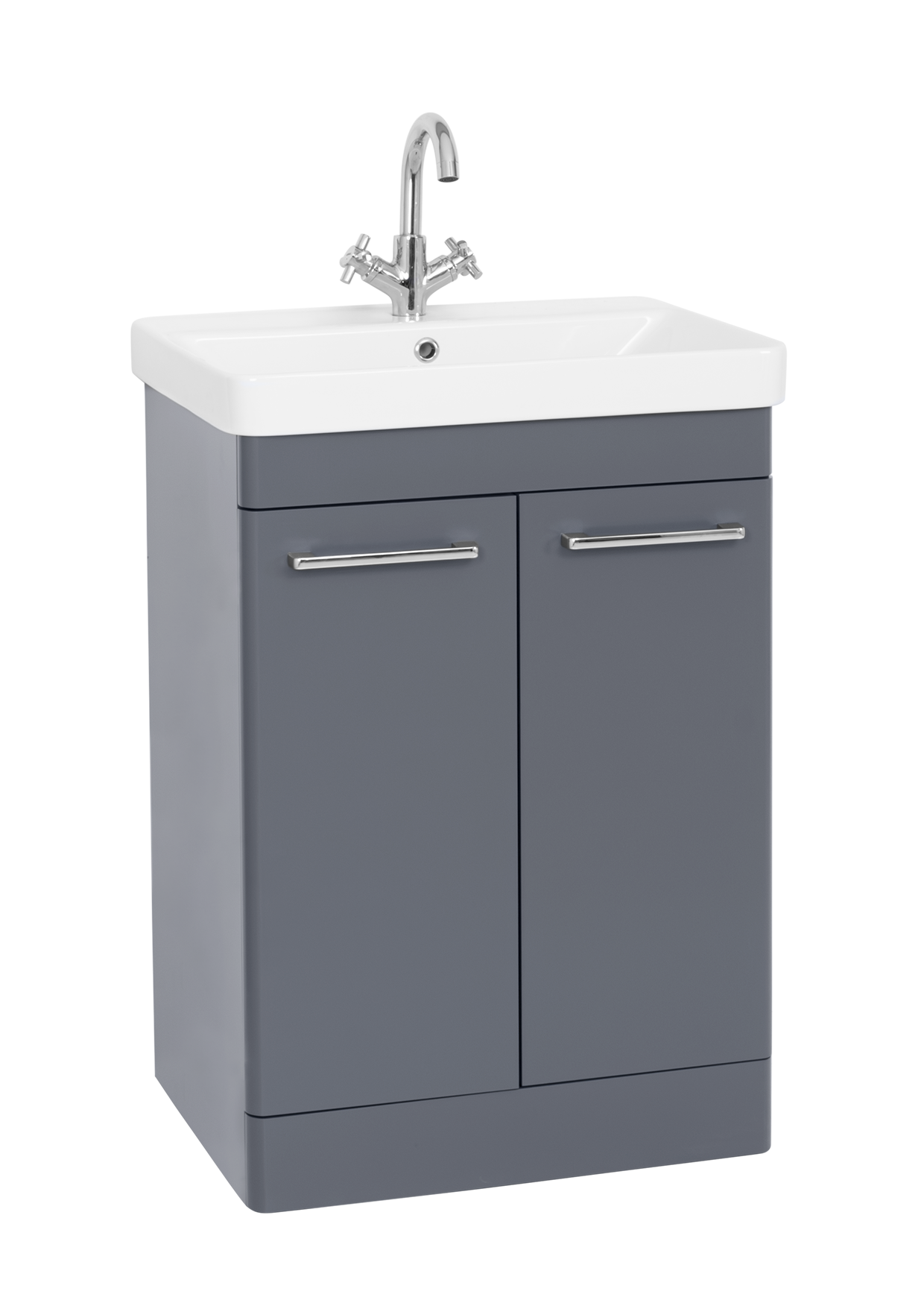 Options 24 600mm 2 Door Unit Cool Grey