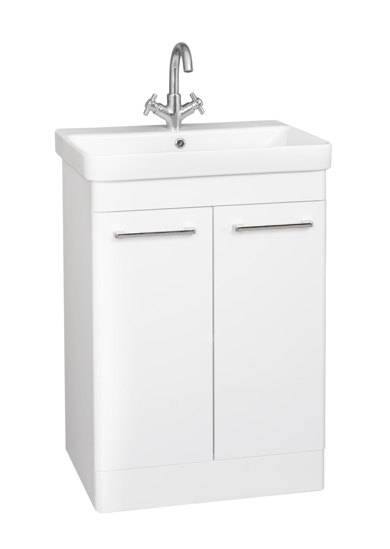 Options 24 600mm 2 Door Unit White