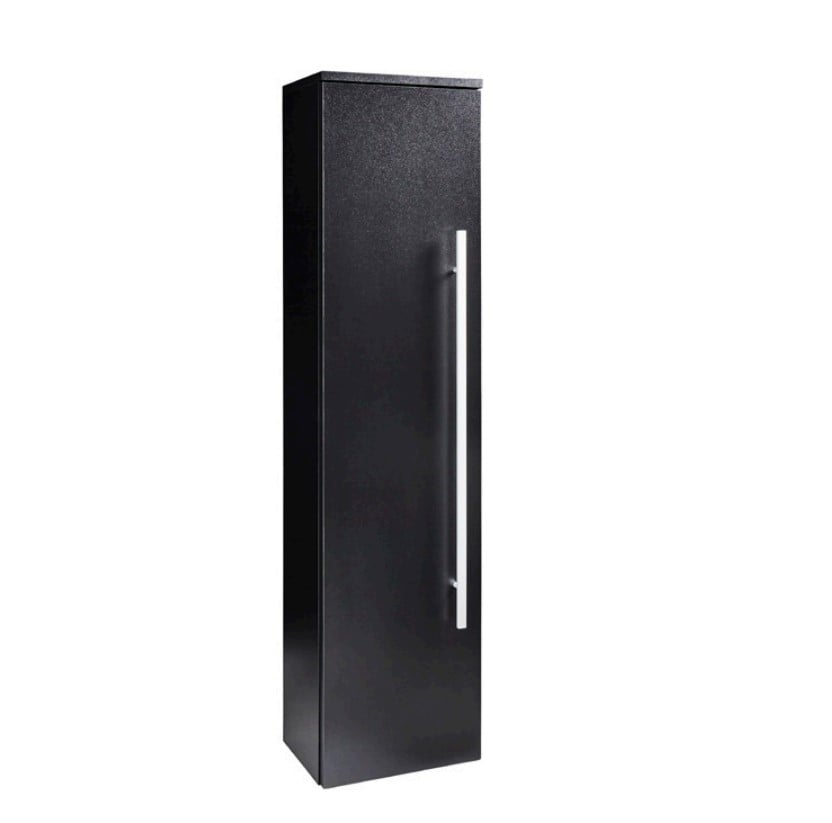 Purity Matt Black Wall Mounted Tall Unit