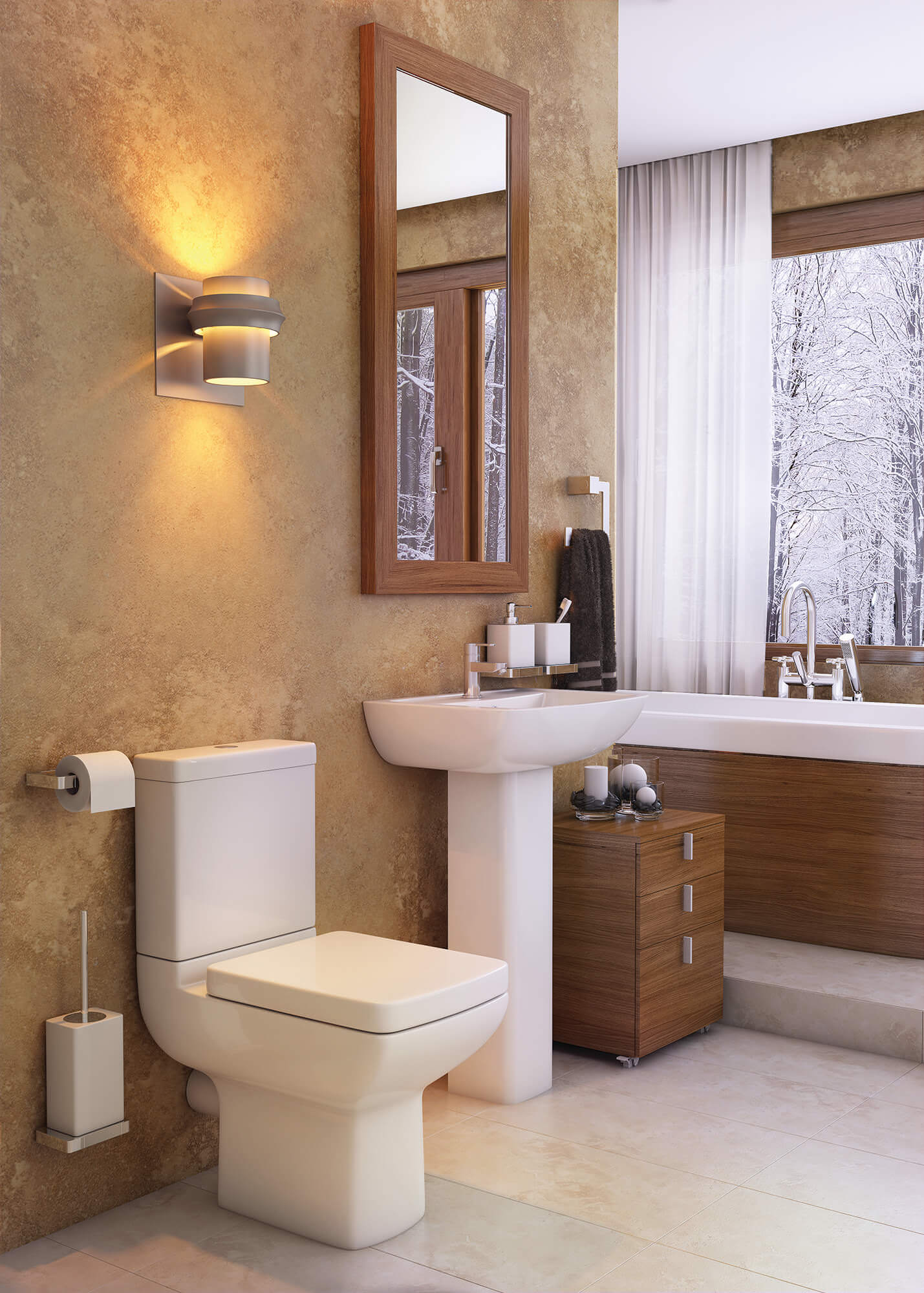 Pure Close Coupled WC Pan