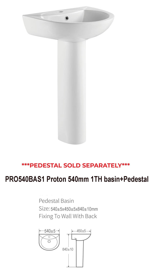 Proton 540mm 1TH Basin