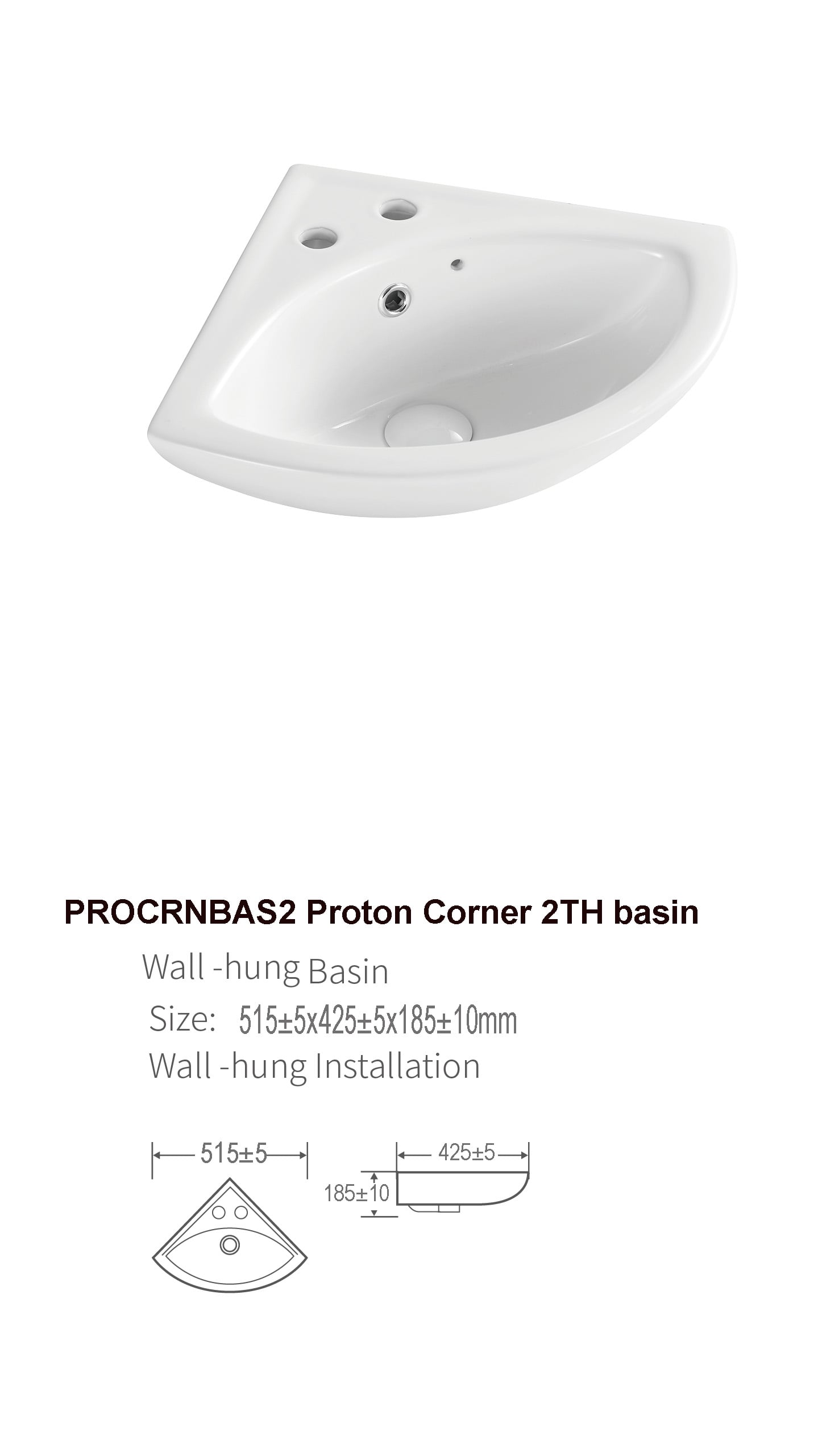 Proton Corner 2TH Basin