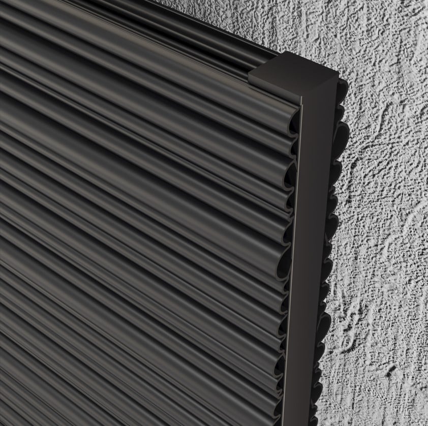 QUEBEC DOUBLE 575x479mm BLACK