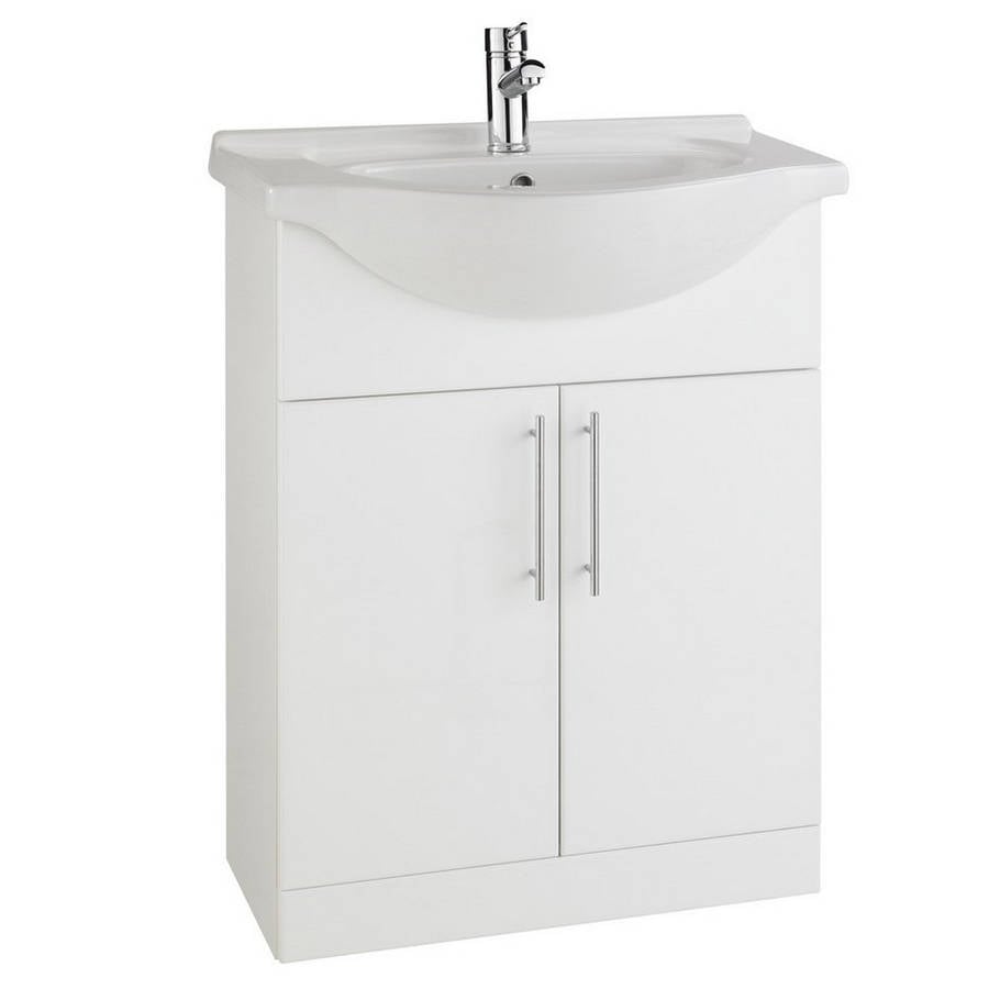 Ceramic Basin 650mm 1 Tap Hole