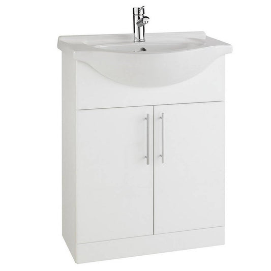 Ceramic Basin 650mm 1 Tap Hole