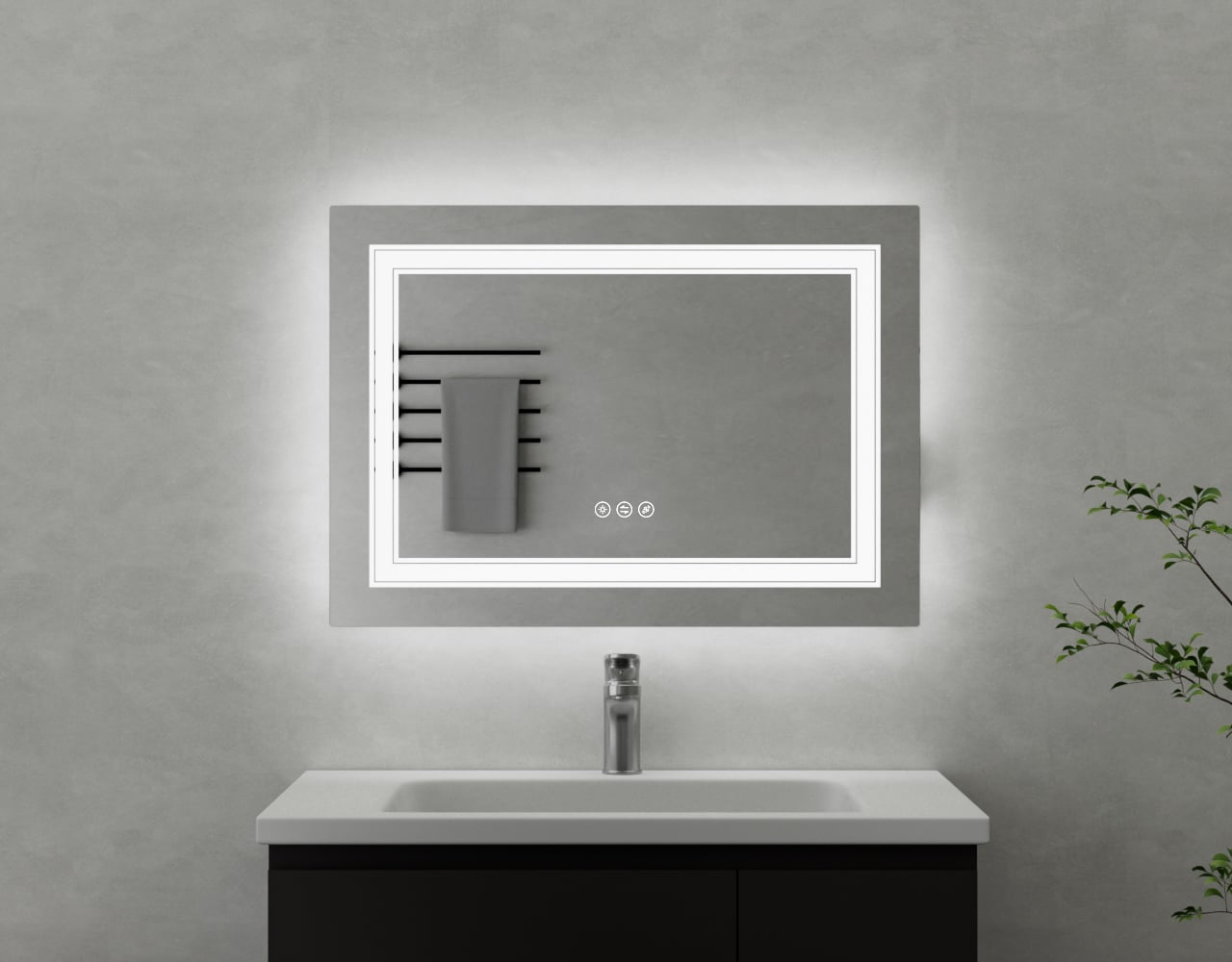 Scope 500x700mm Landscape Mirror