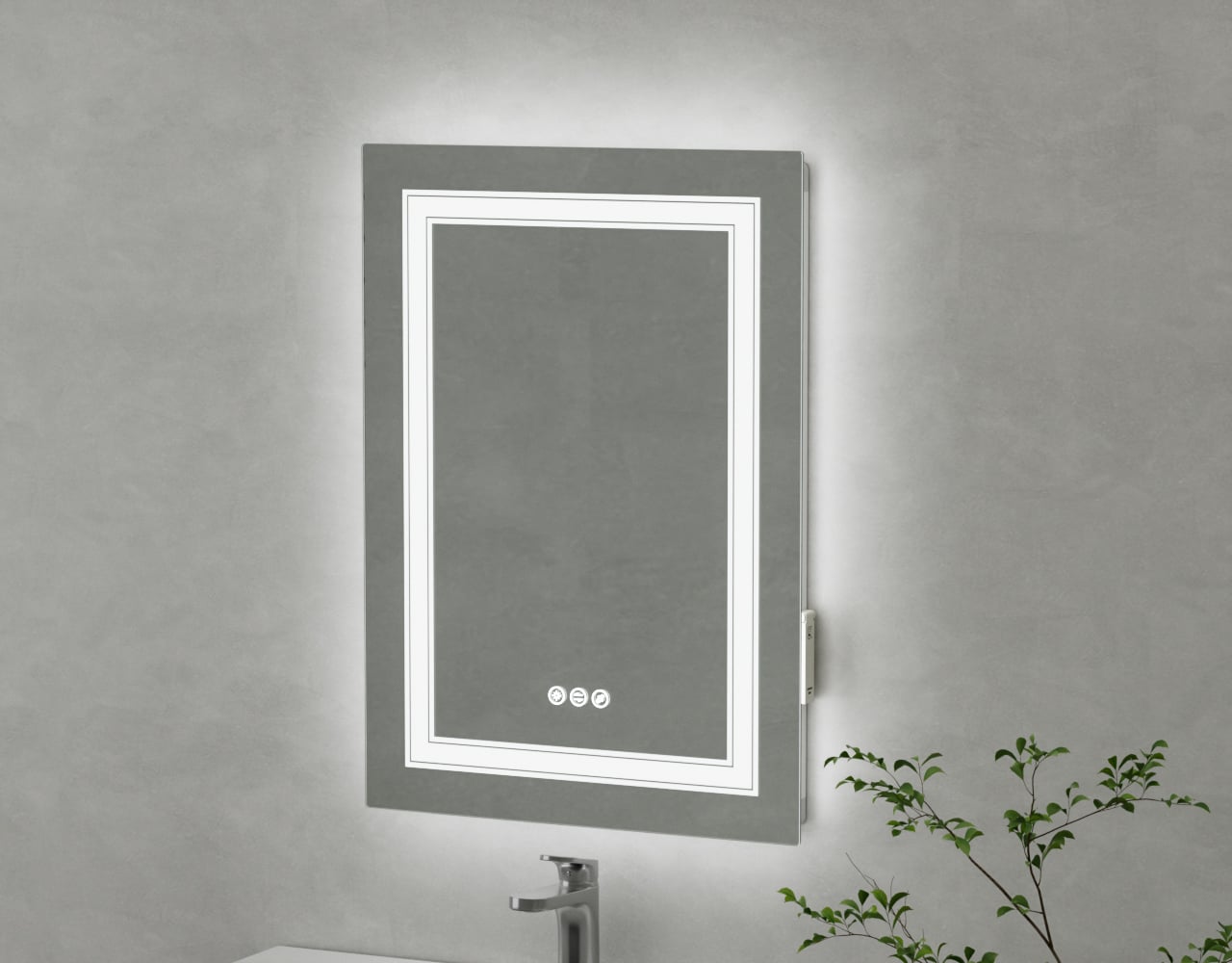 Scope 500x700mm Portrait Mirror