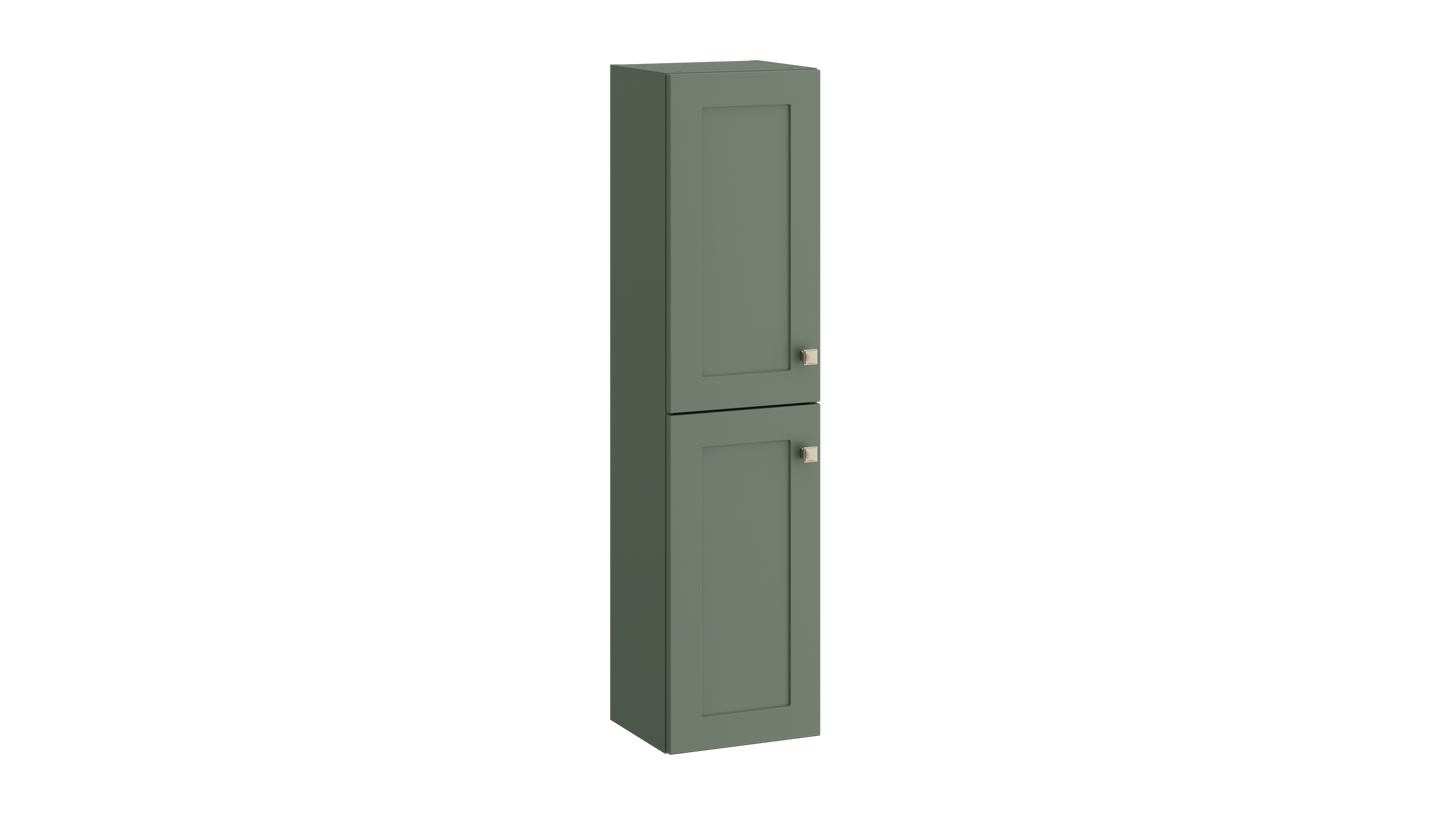 Sanctuary Wall Hung Tall Unit Corymbia Green