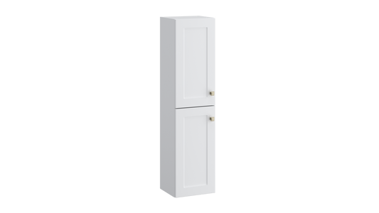 Sanctuary Wall Hung Tall Unit Matt White