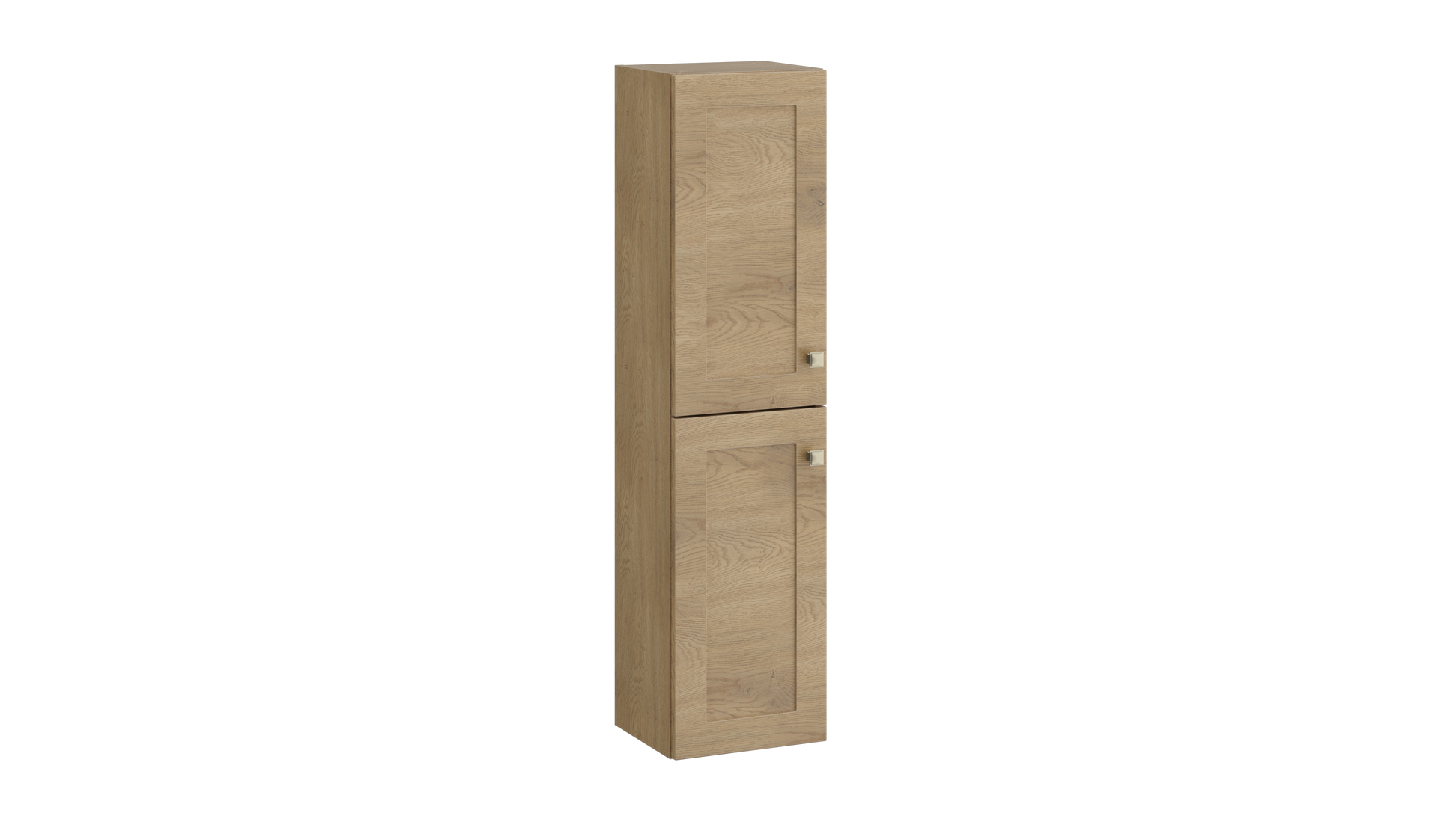 Sanctuary Wall Hung Tall Unit Torro Oak