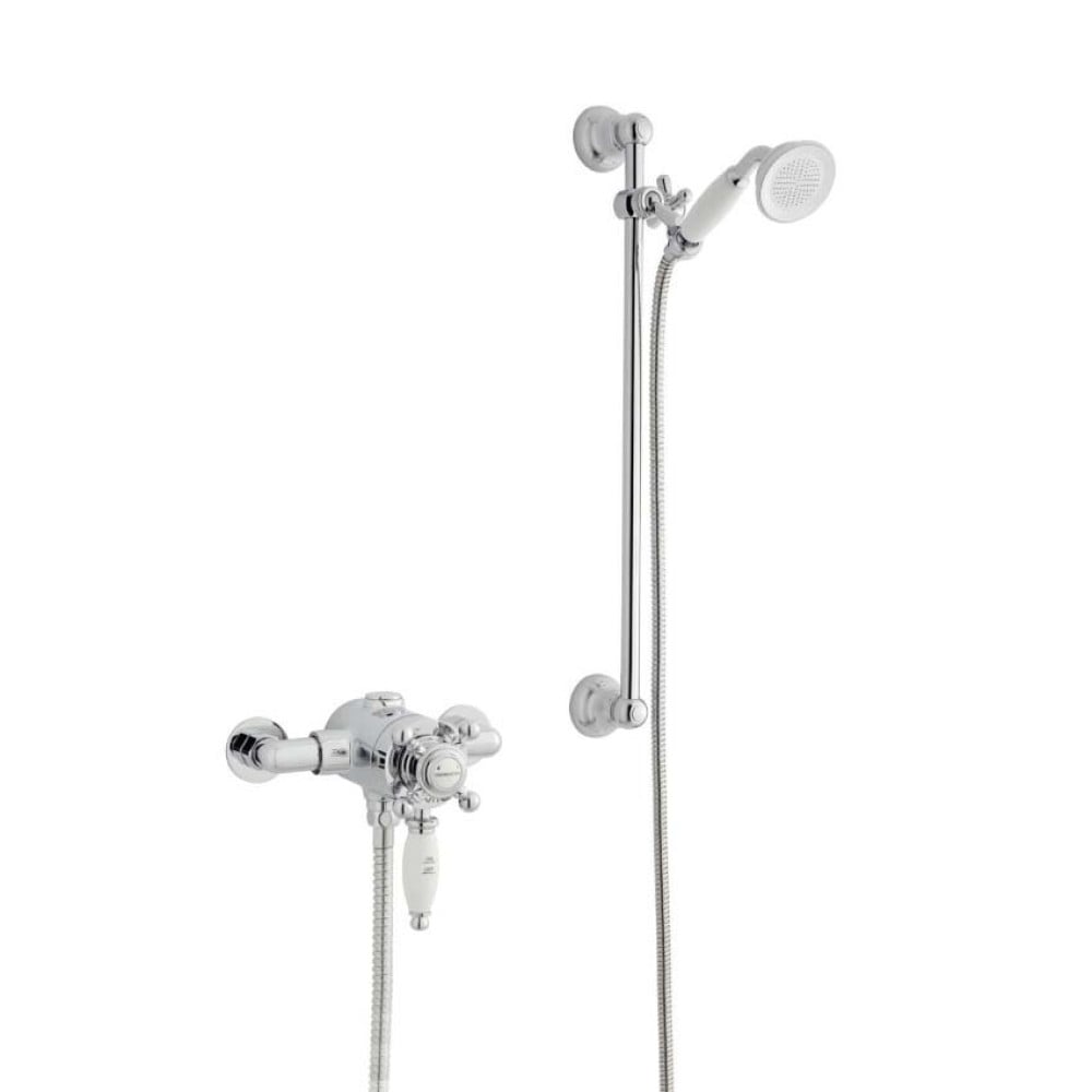 Viktory exposed thermostatic shower valve