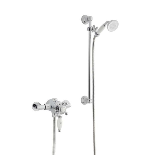 Viktory exposed thermostatic shower valve