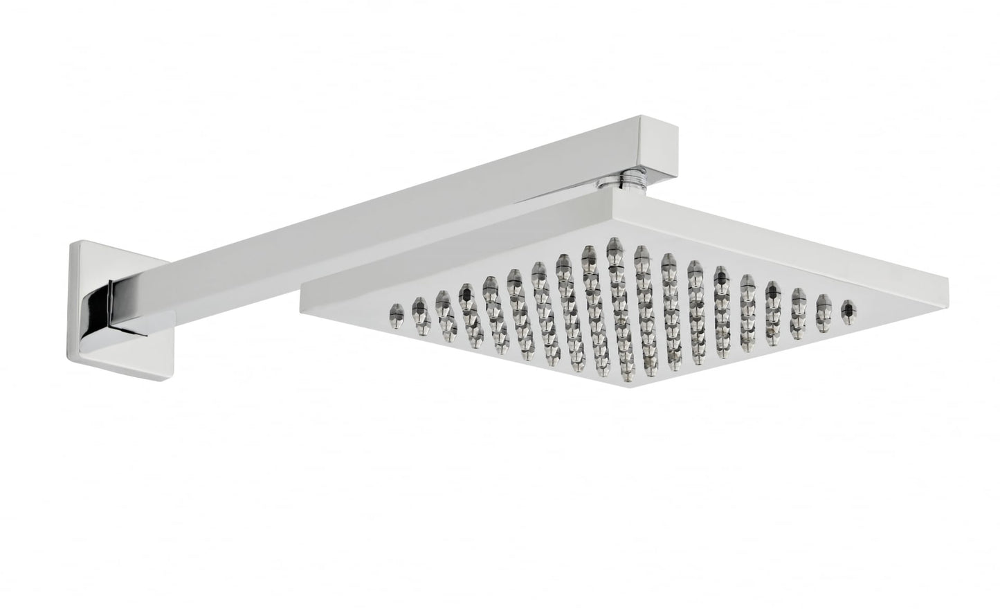 Cube Fixed Shower Head and Arm