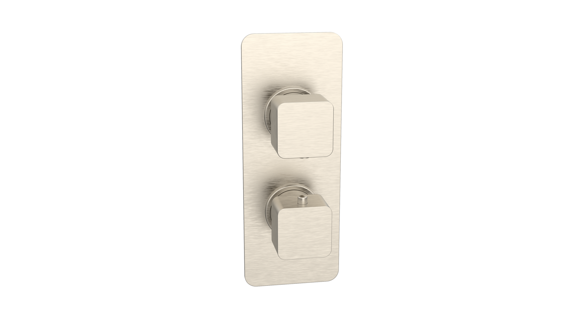 Kolt Concealed Shower Valve (Twin Outlet) Brushed Nickel