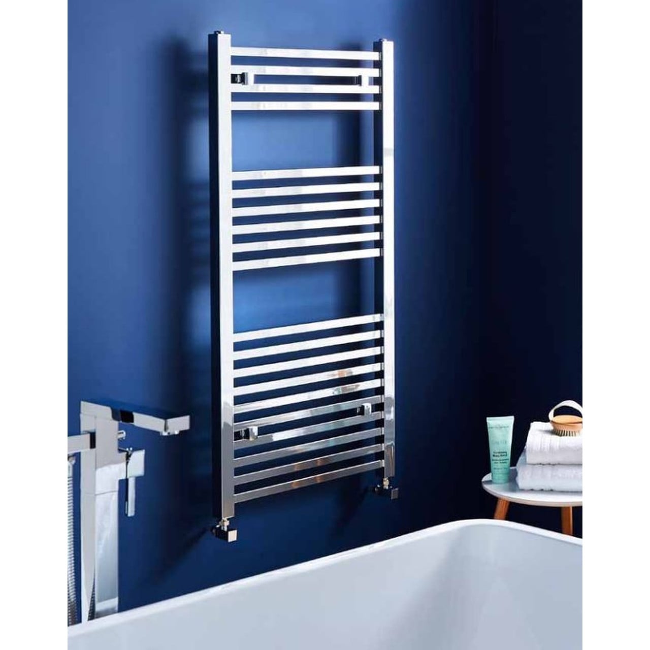 Square Rail 500mm x 1200mm Chrome