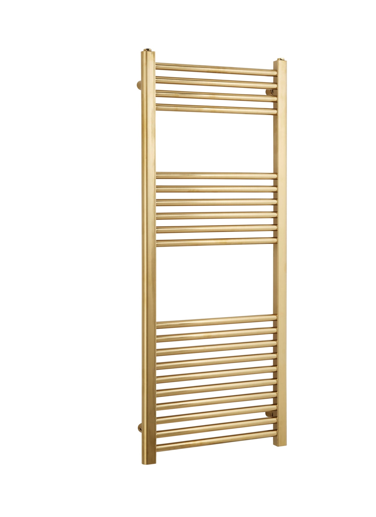 22mm Straight Towel Rail 500mm x 1200mm - Brushed Brass