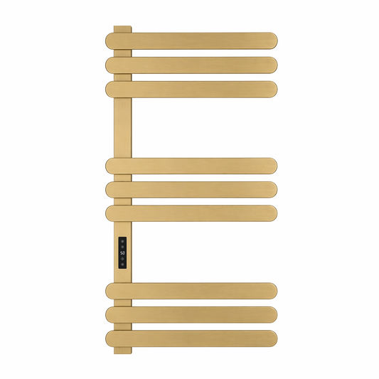 Selecta Smart Dry Electric Towel Rail 1100 x 500mm - Brushed Brass