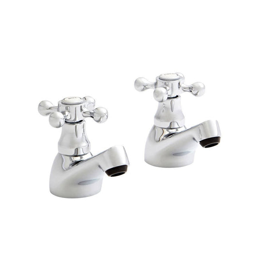 Victory Pair Basin Pillar Taps