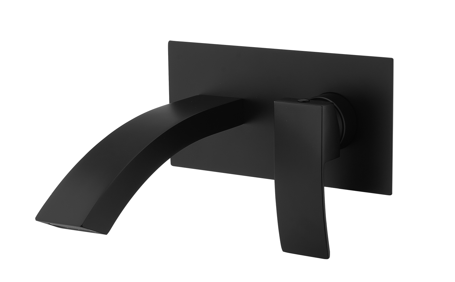 Fiuto Nero Wall Mounted Basin Mixer