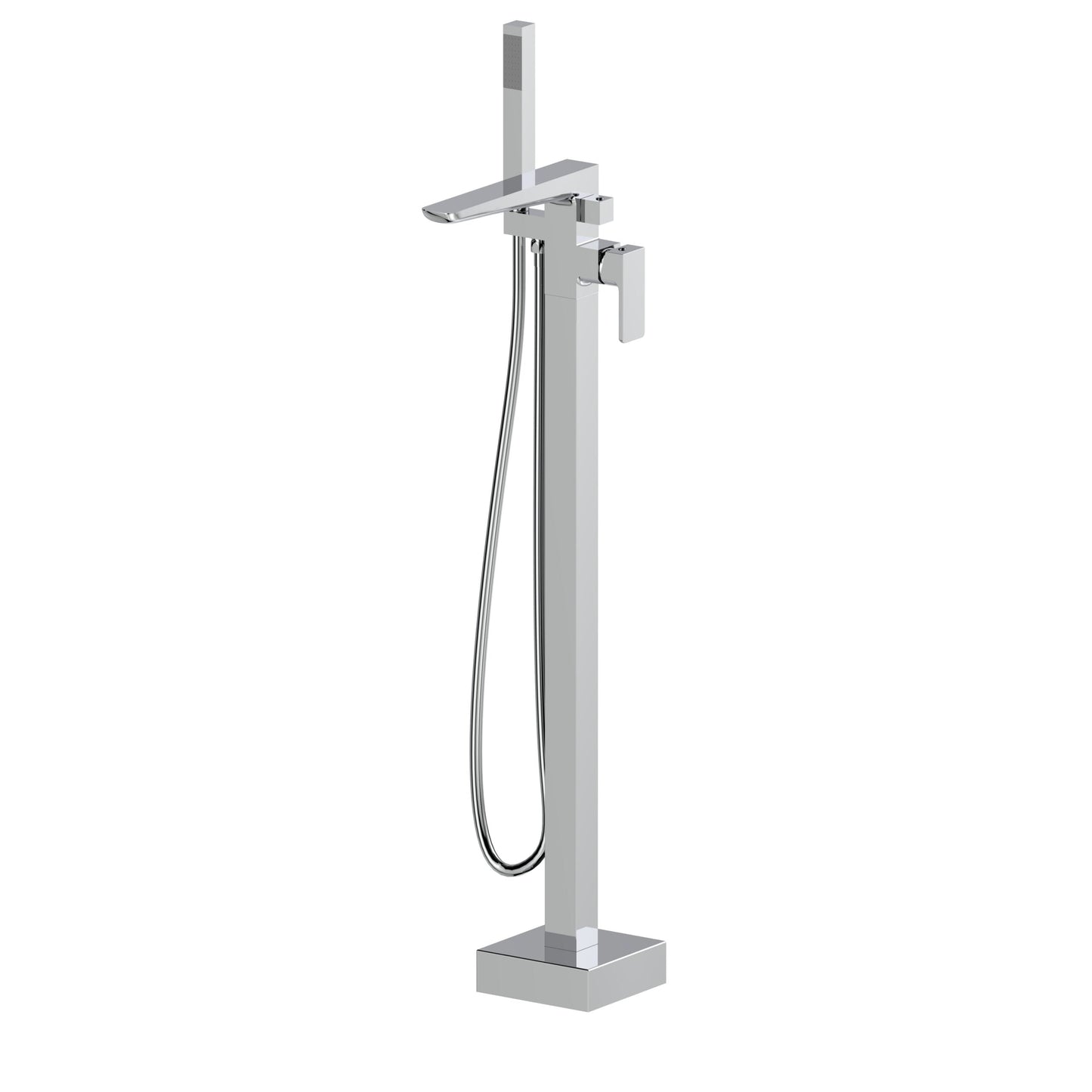 Kolt Freestanding Bath Shower Mixer Chrome