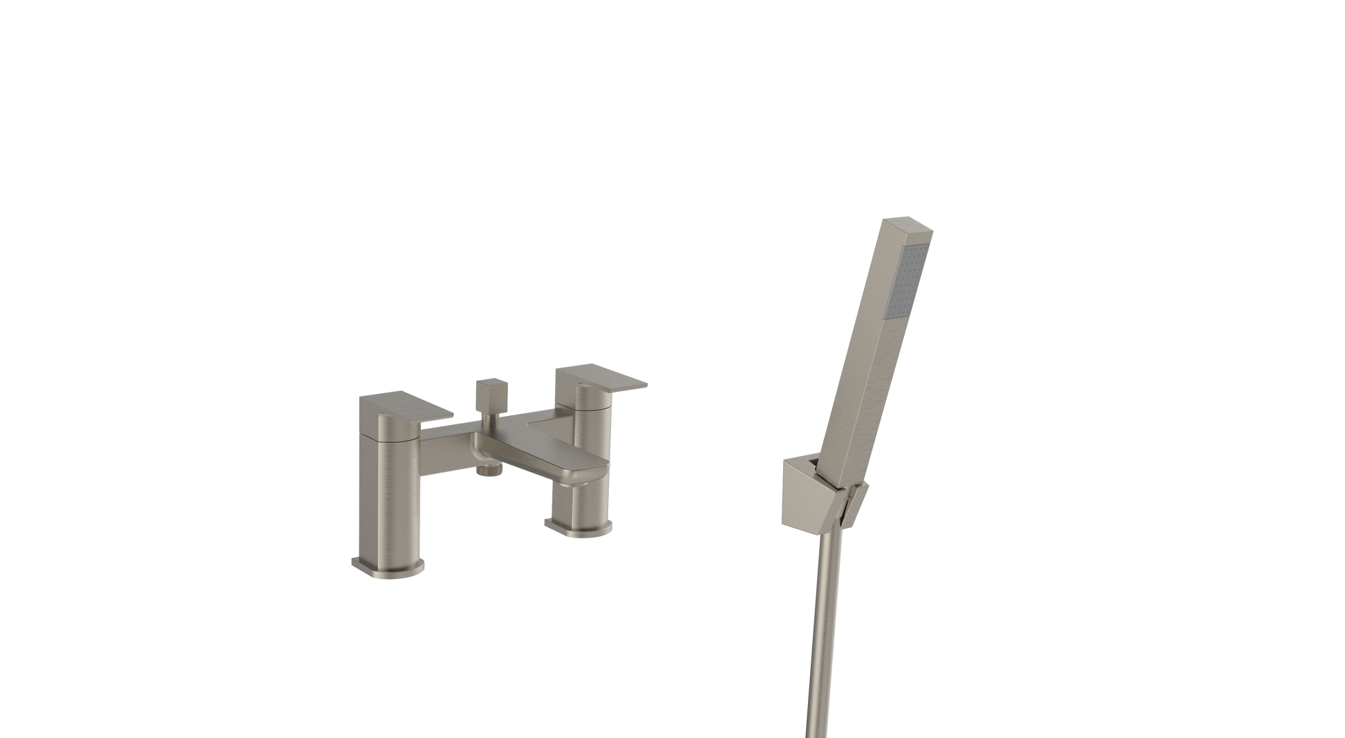 Kolt Bath Shower Mixer Brushed Nickel