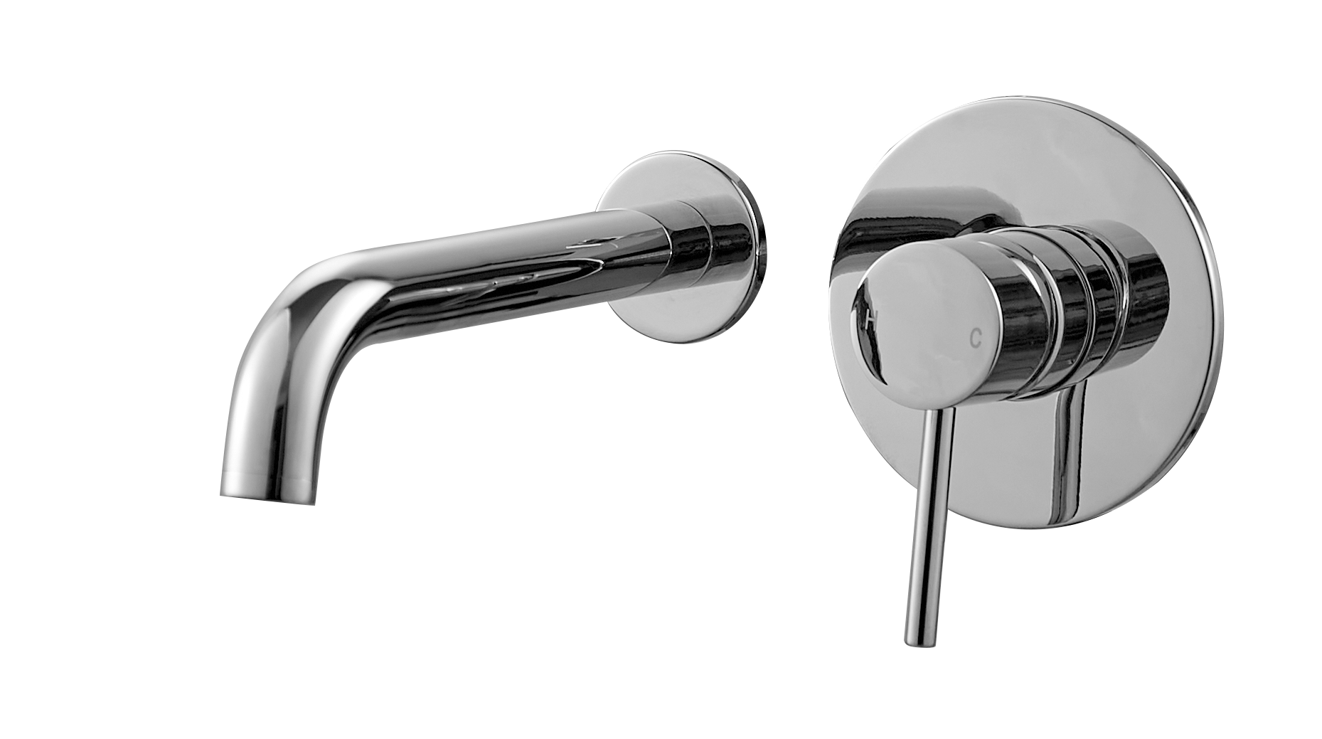 Kore Wall Mounted Basin Mixer
