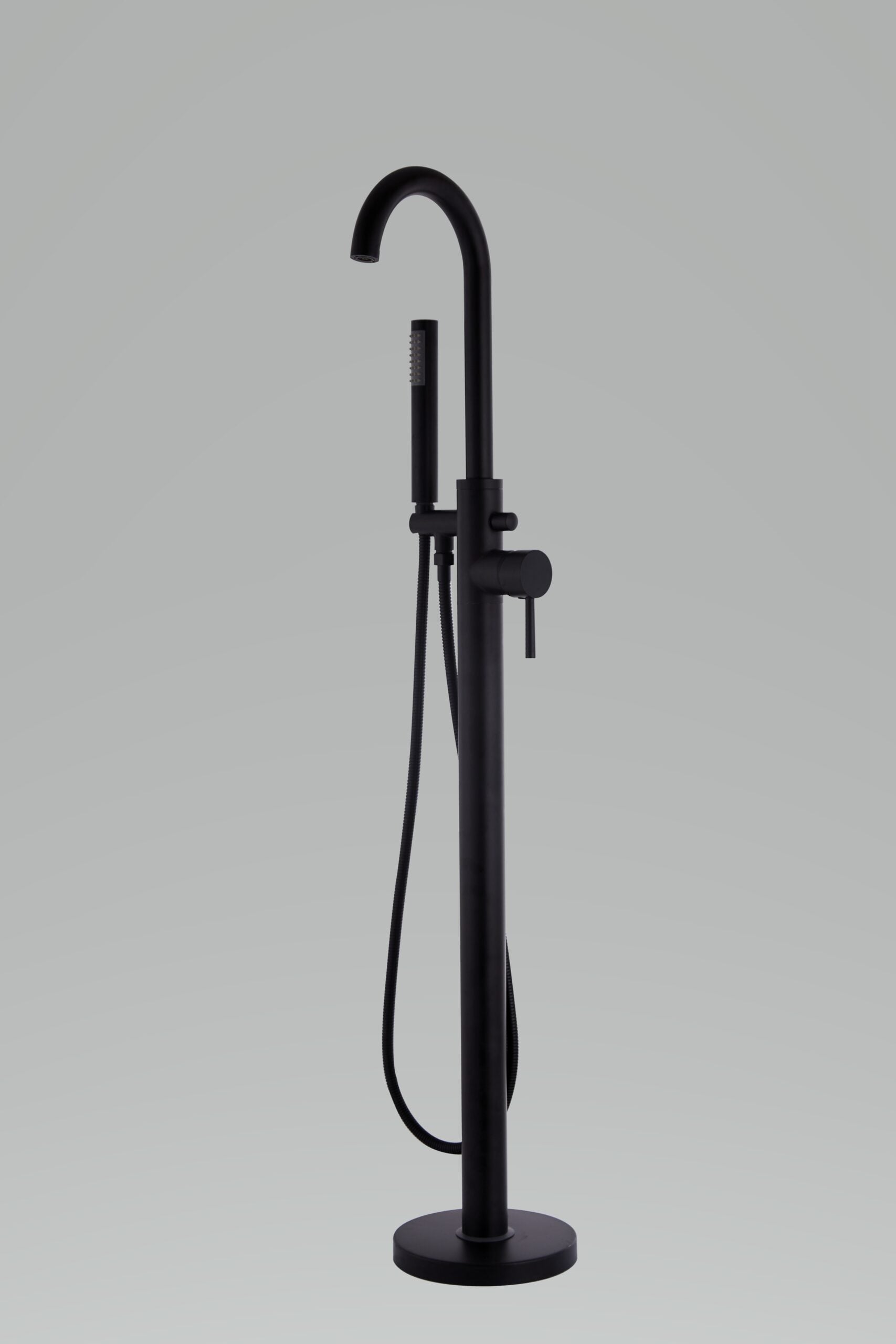 Nero Round Freestanding Bath Shower Mixer