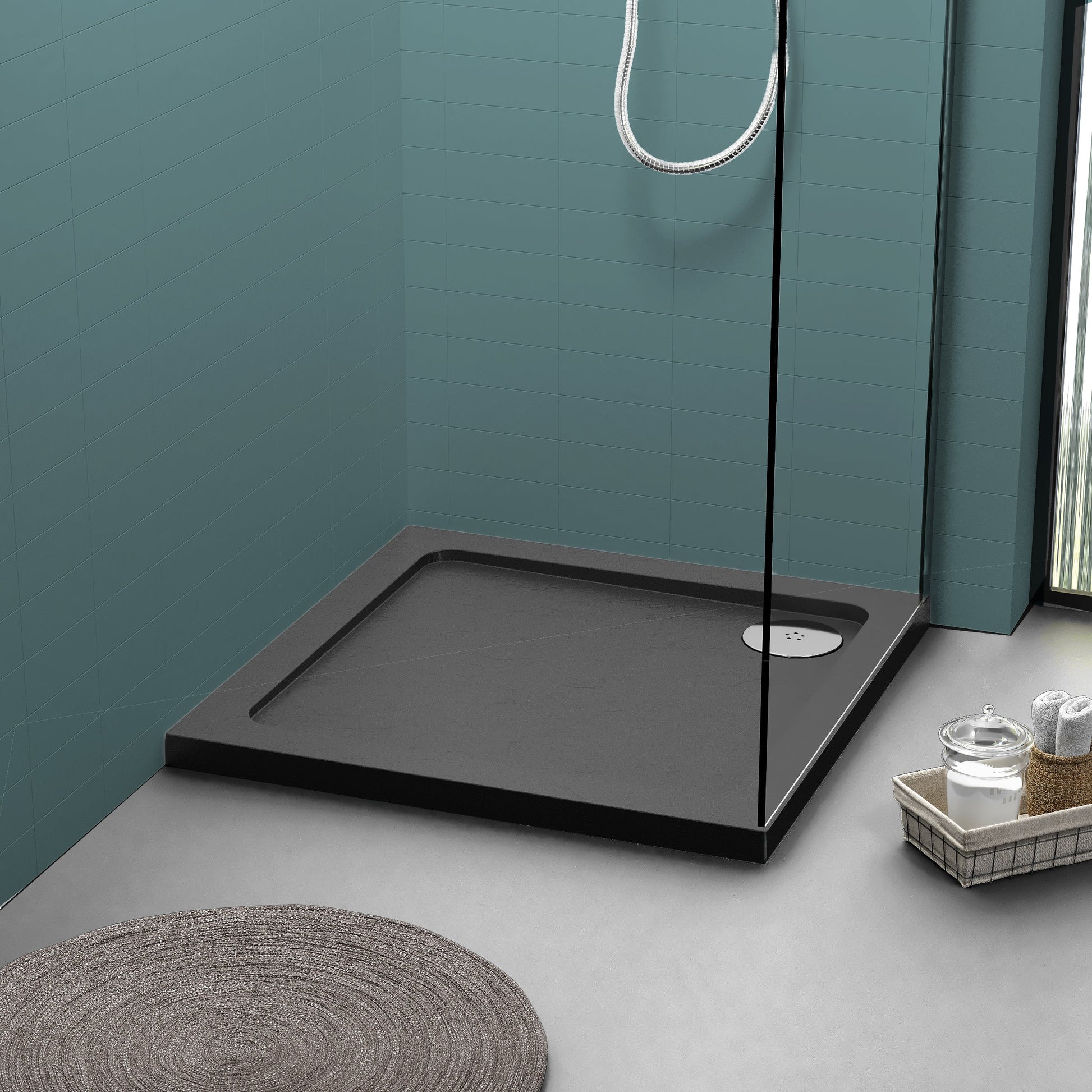 Square Slimline Shower Tray 700 x 700mm