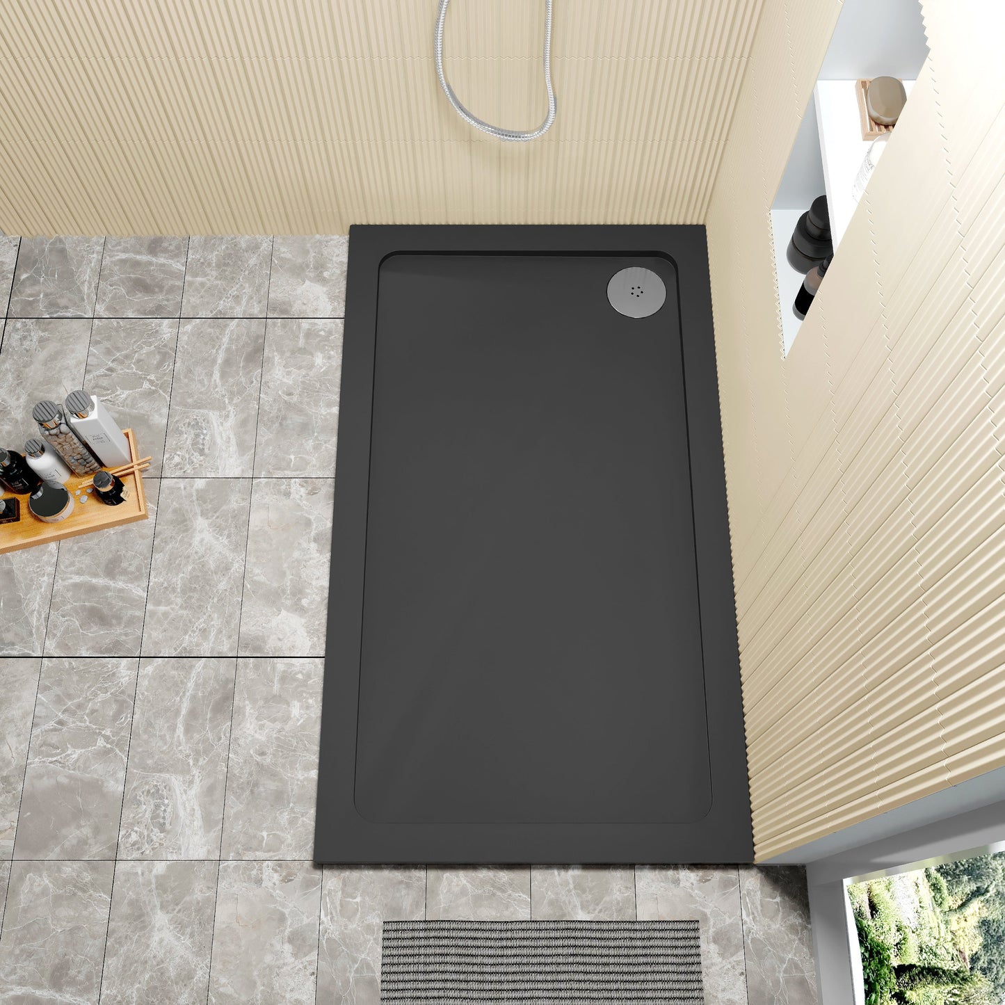 Rectangular Slimline Shower Tray 1200 x 700mm